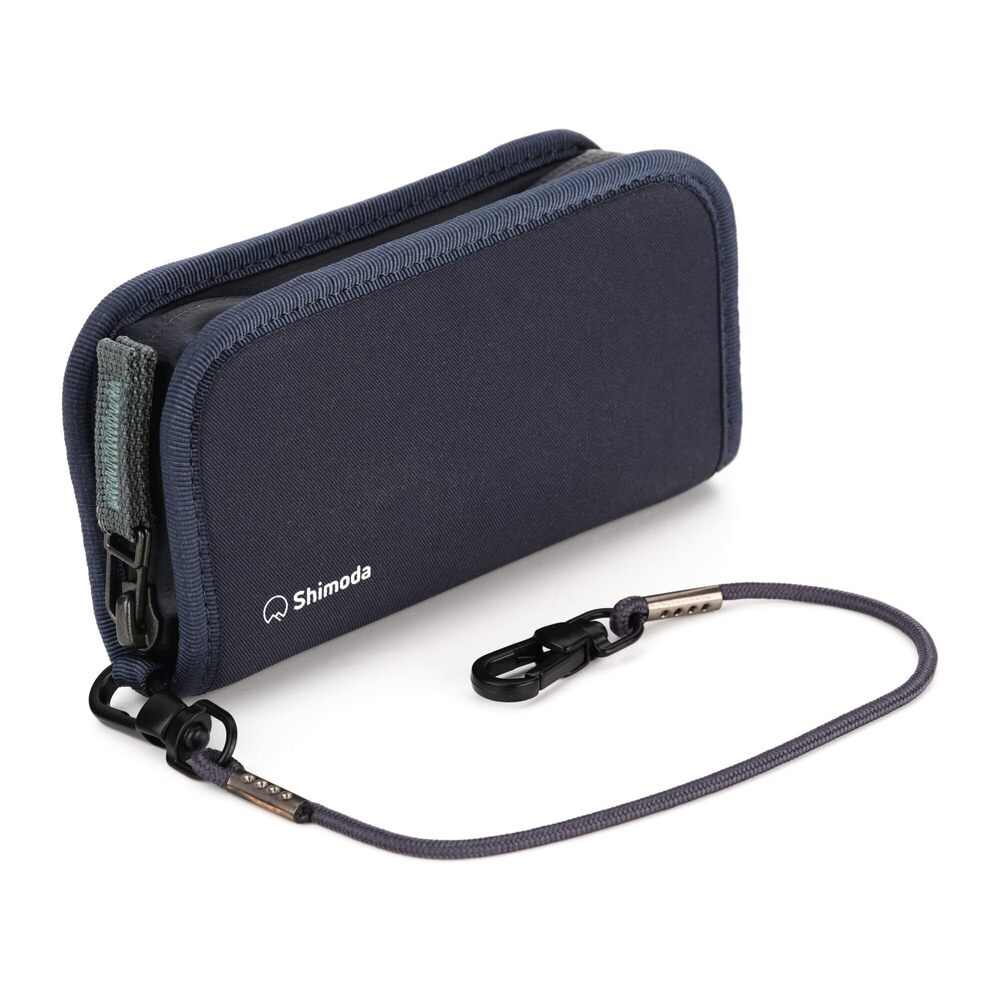 9502 Card Wallet - Zip - Blue 520-509